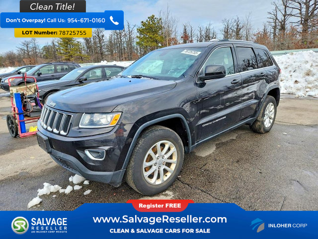 Used 2014 Jeep Grand Cherokee Laredo w/ 18" Wheel & 8.4" Radio Group