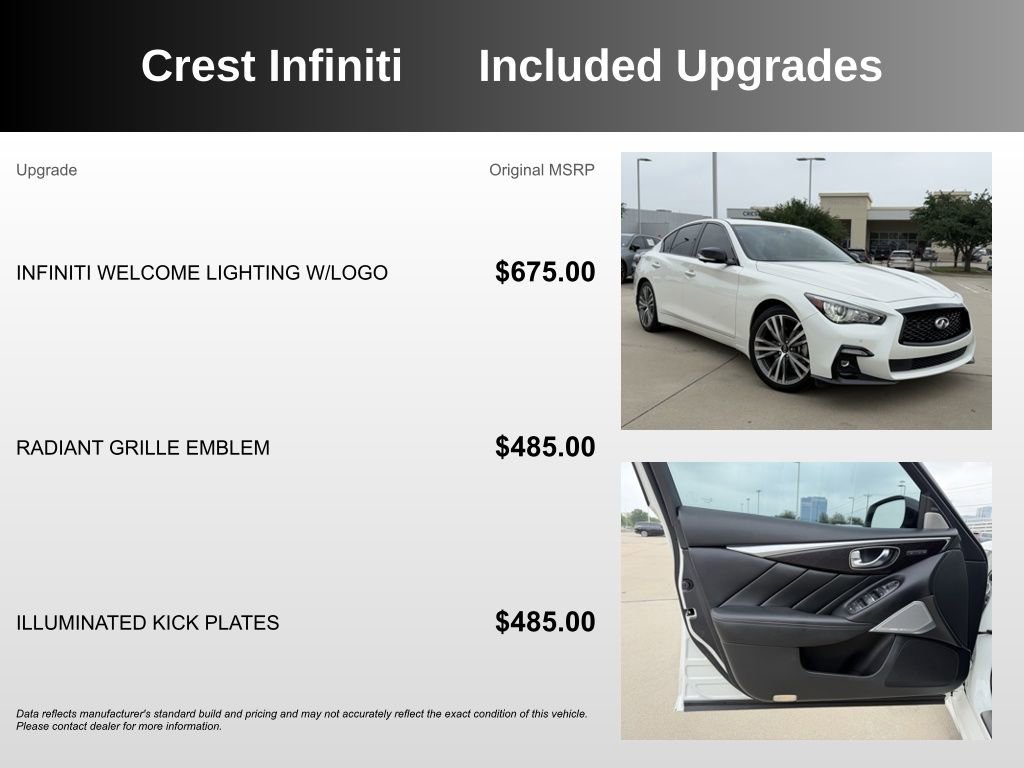 Used 2024 INFINITI Q50 Sensory RWD image 5