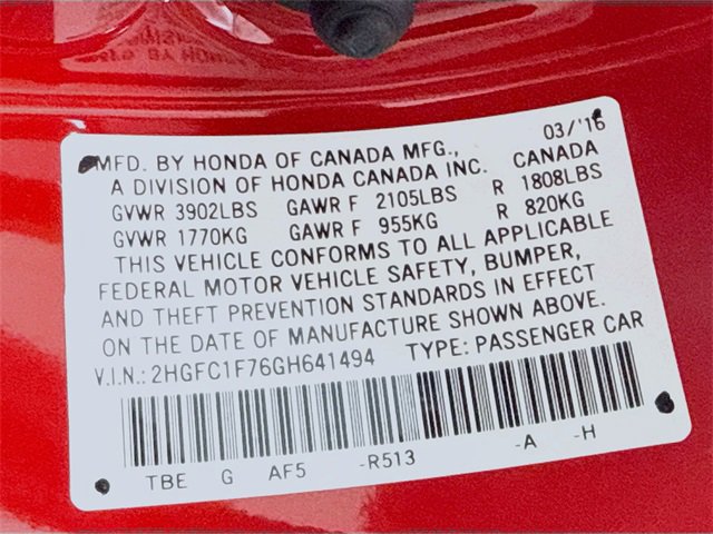 Used 2016 Honda Civic EX-L image 32