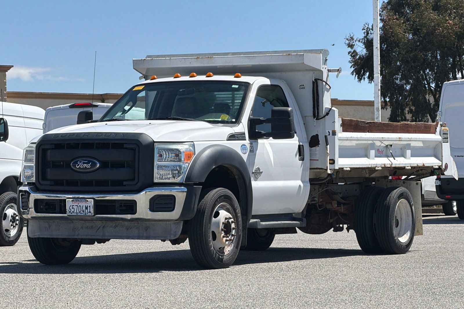 Used 2013 Ford F550 2WD Regular Cab Super Duty w/ Payload Upgrade Pkg image 11