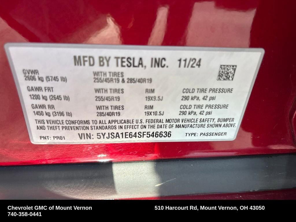 Used 2025 Tesla Model S Plaid image 31