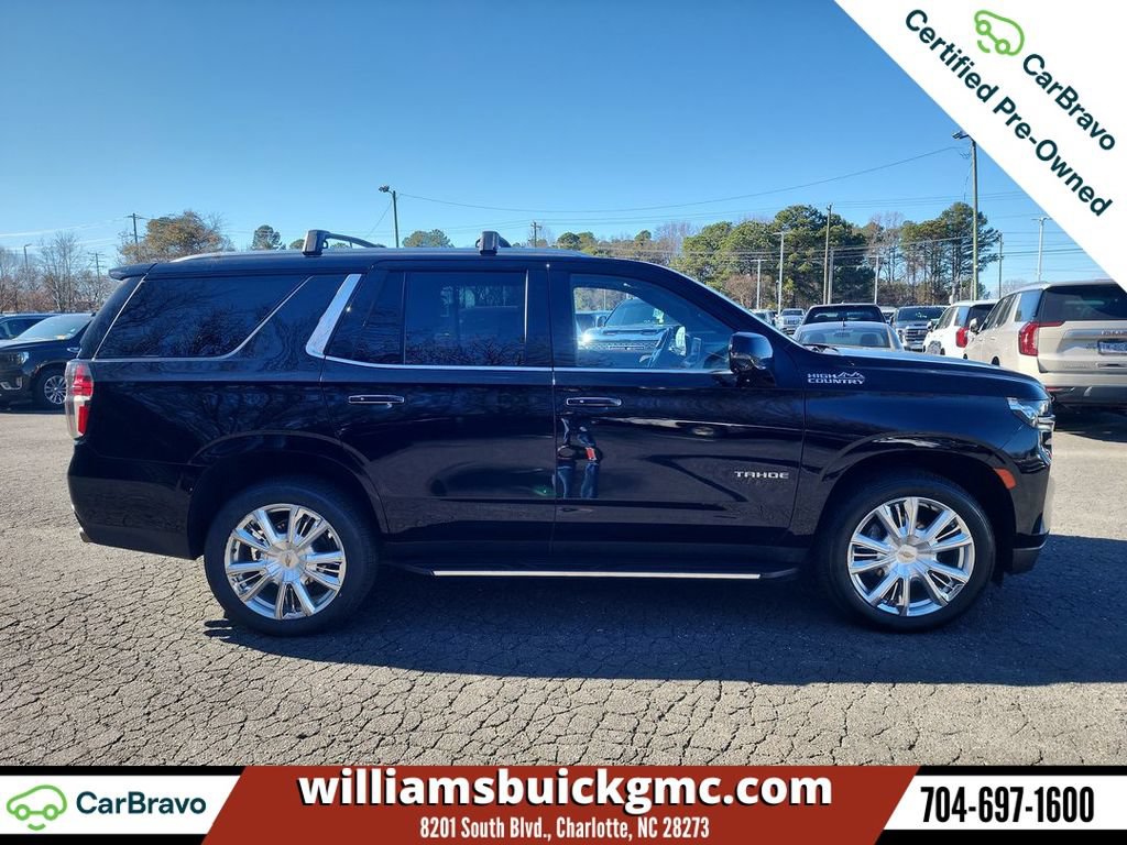 Certified 2022 Chevrolet Tahoe High Country w/ Max Trailering Package AWD/4WD image 9