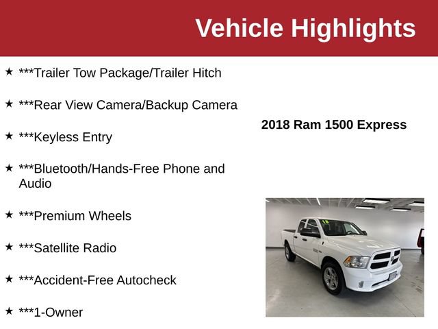 Used 2018 RAM 1500 Express AWD/4WD image 10