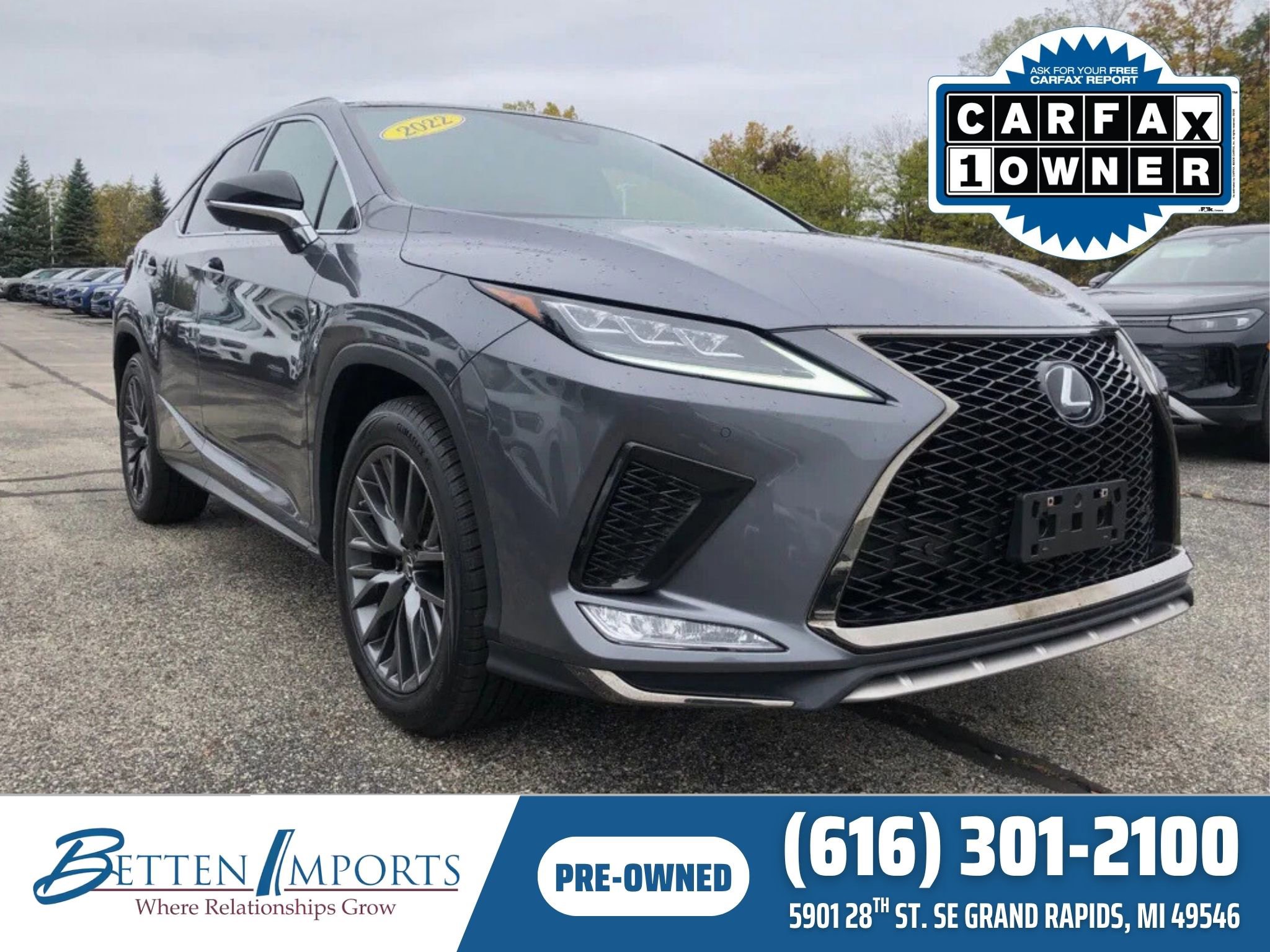 Used 2022 Lexus RX 350 F Sport
