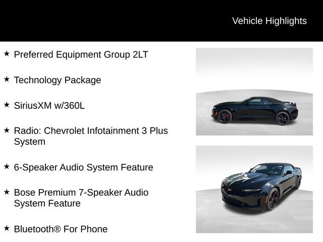 Certified 2023 Chevrolet Camaro LT w/ Technology Package RWD image 3