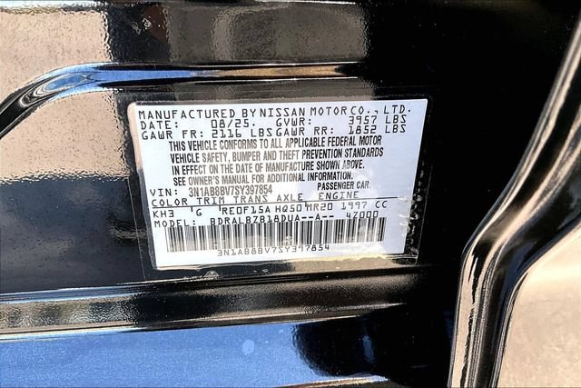 Certified 2025 Nissan Sentra S FWD image 18