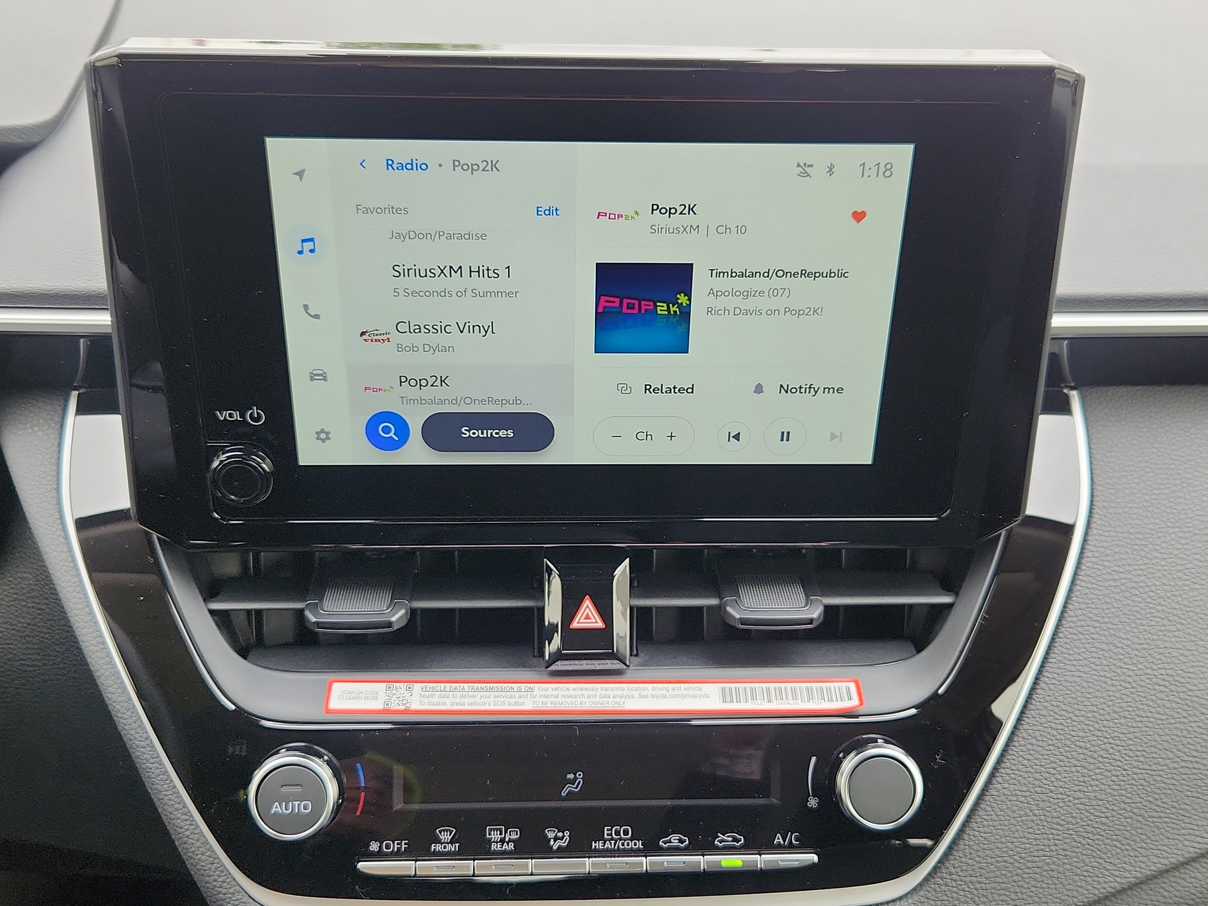 New 2026 Toyota Corolla LE AWD/4WD image 20