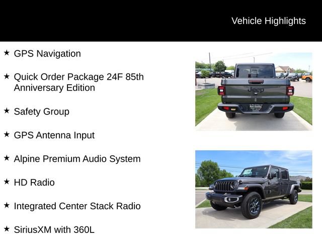 New 2026 Jeep Gladiator Sport AWD/4WD image 3