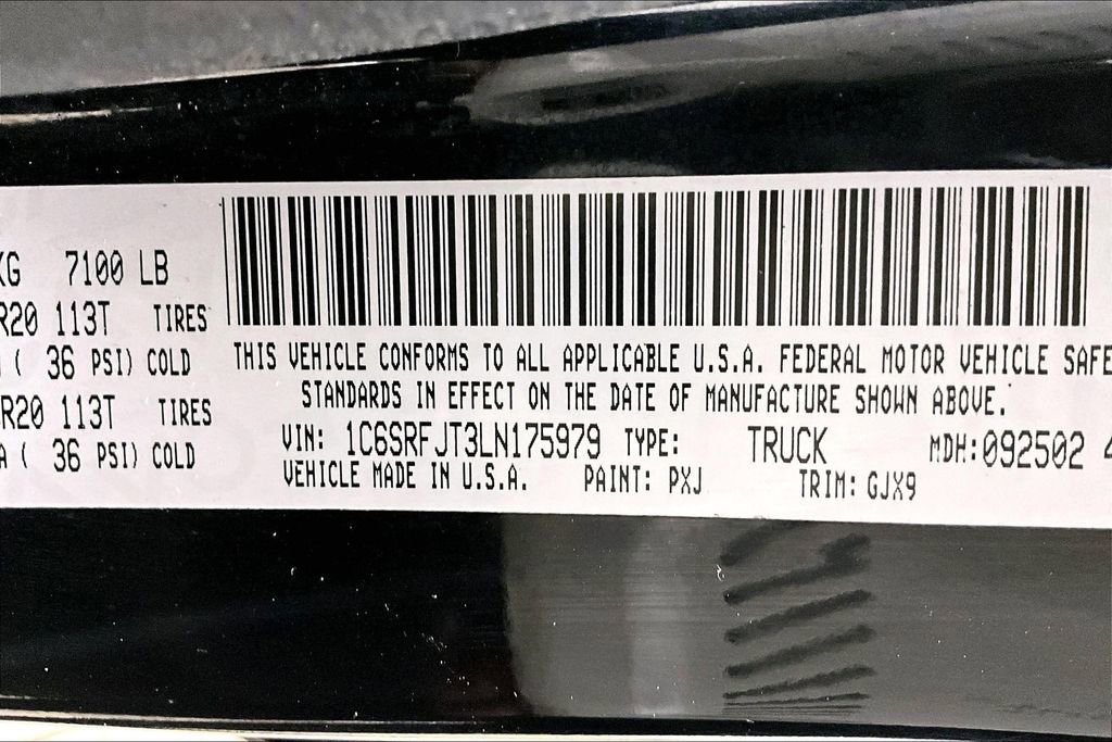 Used 2020 RAM 1500 Laramie image 18