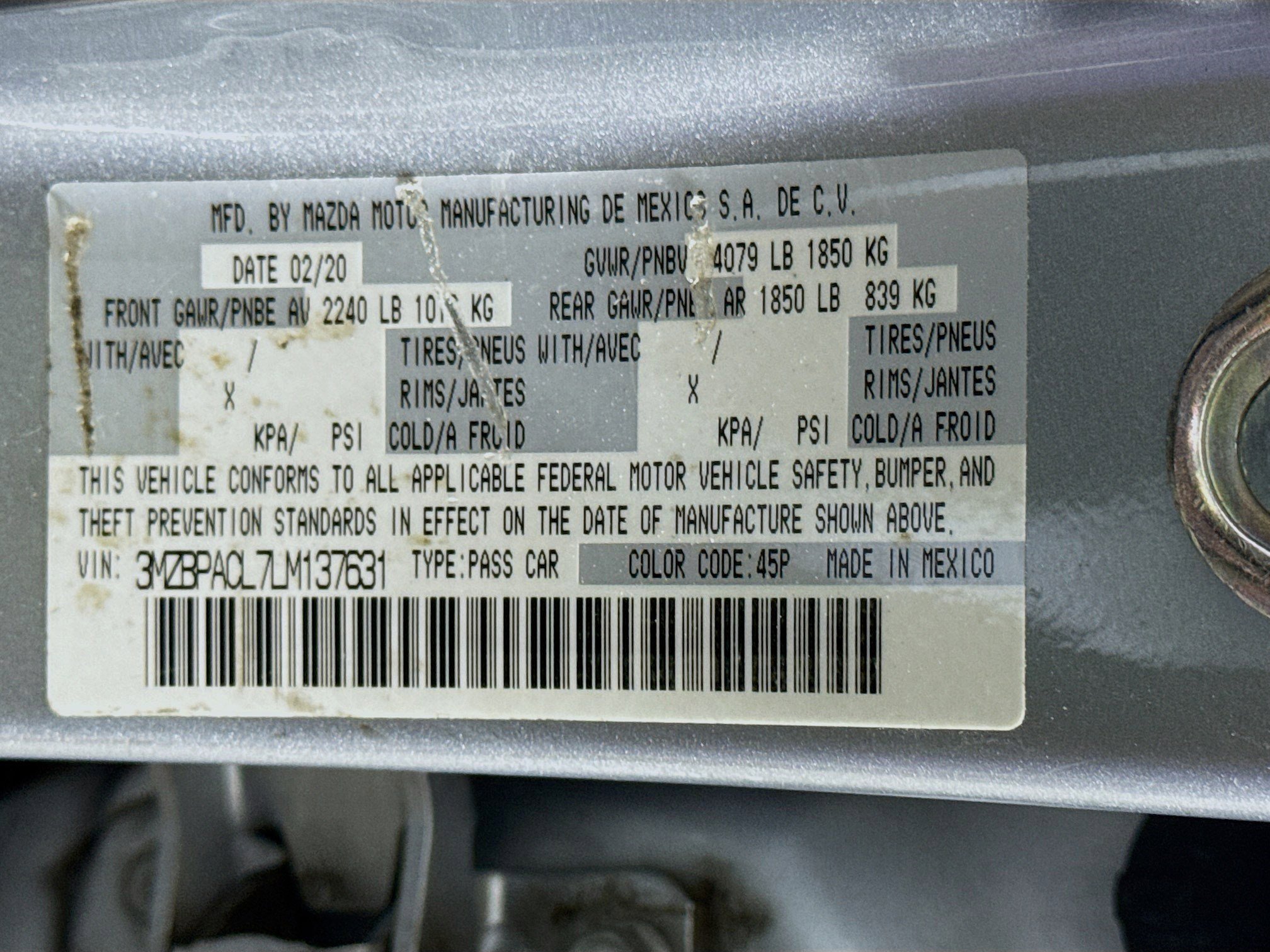 Used 2020 MAZDA MAZDA3 Sedan w/ Select Package image 40