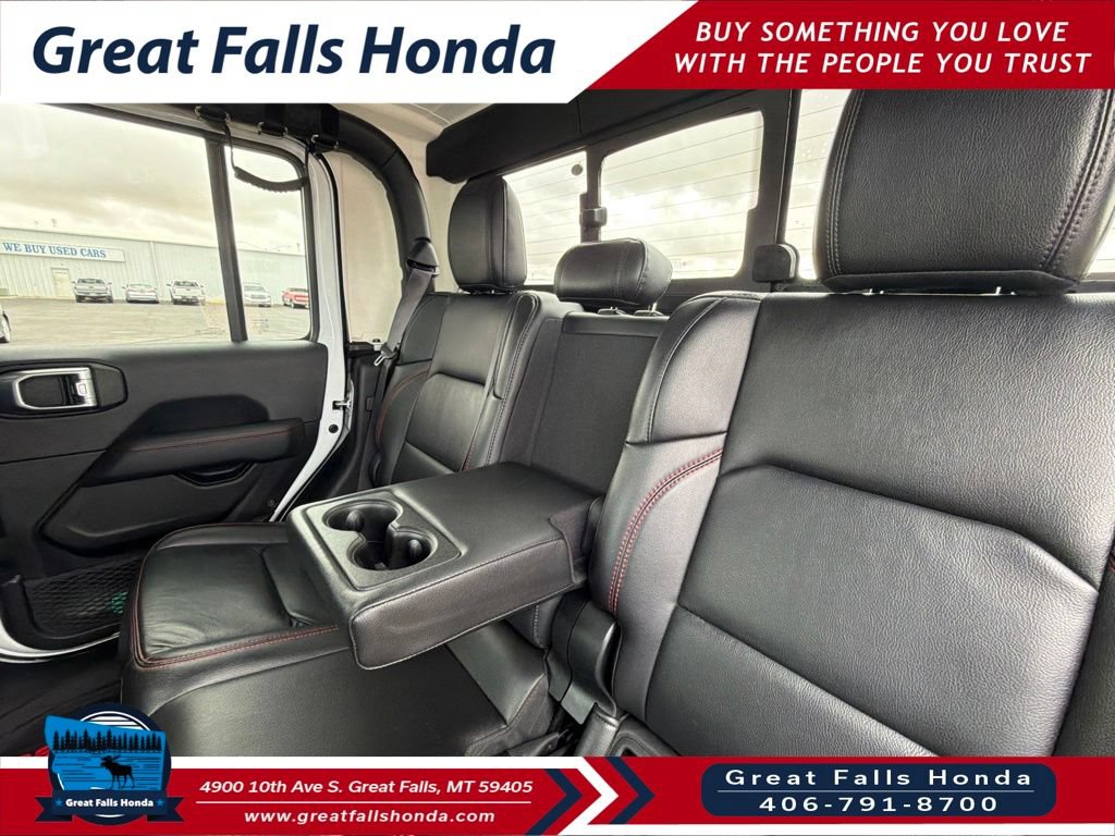 Used 2021 Jeep Gladiator Rubicon w/ Uconnect 4C Nav & Sound Group AWD/4WD image 21