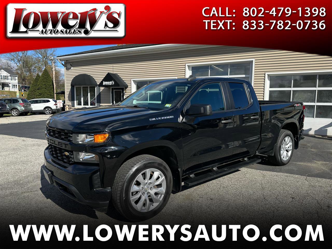 Used 2021 Chevrolet Silverado 1500 Custom image 1