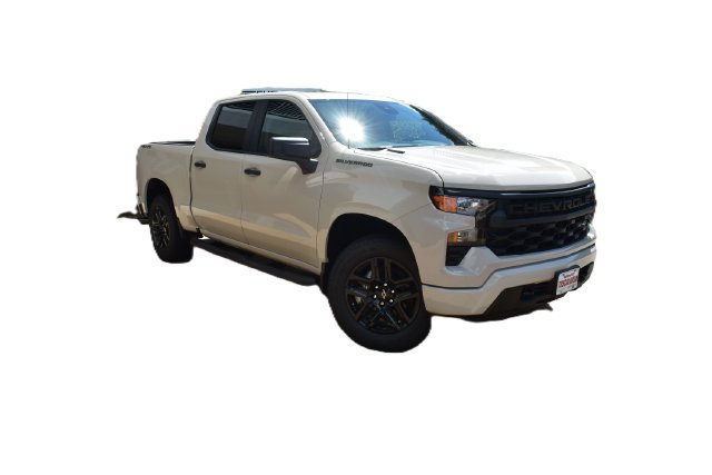 New 2026 Chevrolet Silverado 1500 Custom w/ Turbomax Blackout Package AWD/4WD image 2