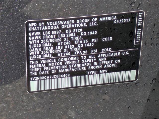 Used 2018 Volkswagen Atlas SEL Premium image 15