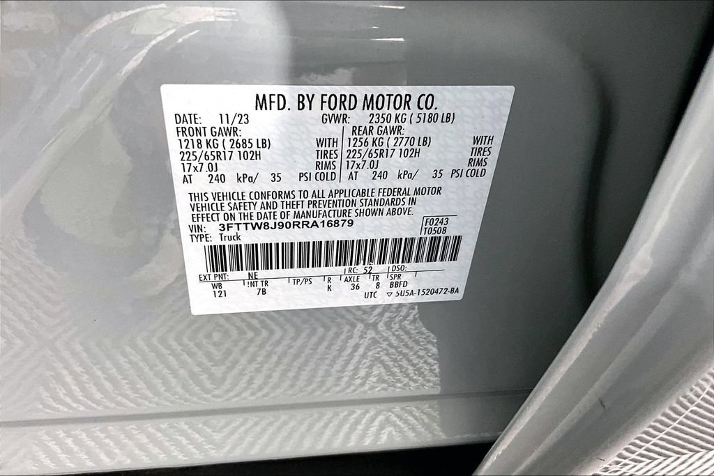 Used 2024 Ford Maverick XLT w/ Equipment Group 300A Standard AWD/4WD image 5