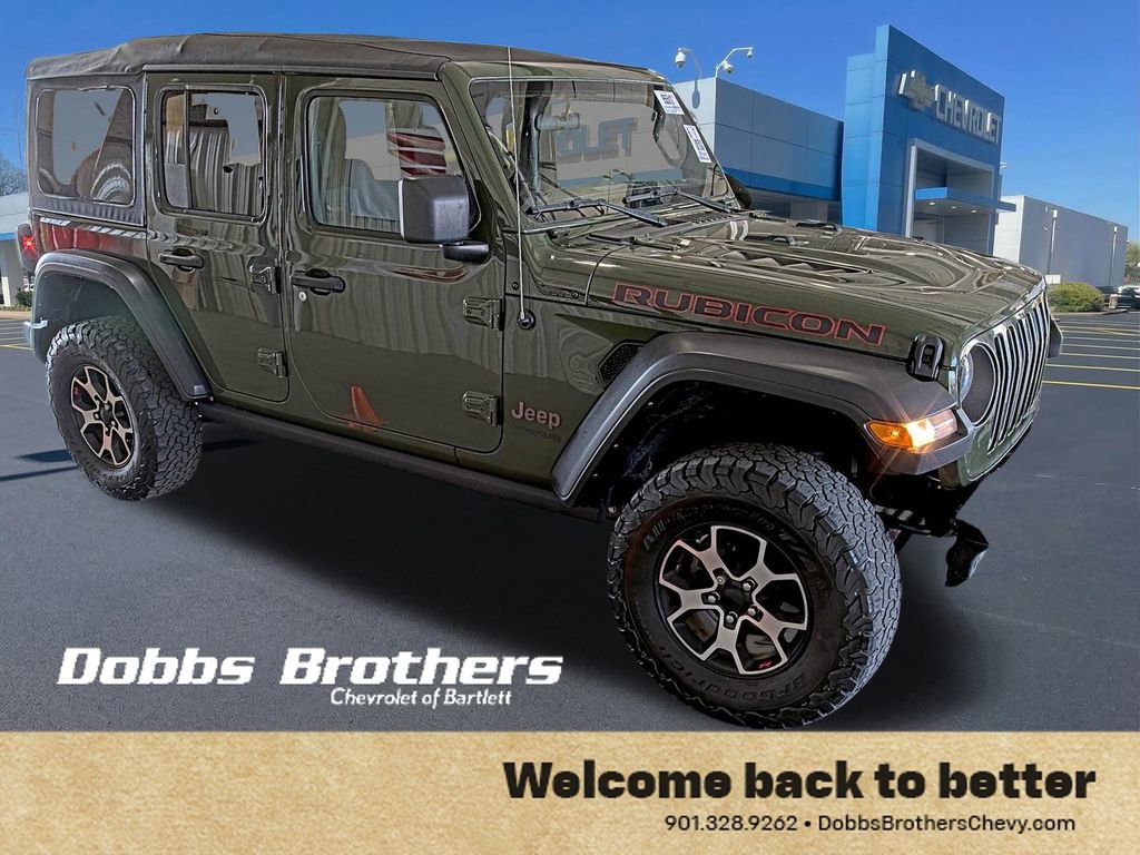 Used 2021 Jeep Wrangler Unlimited Rubicon image 1