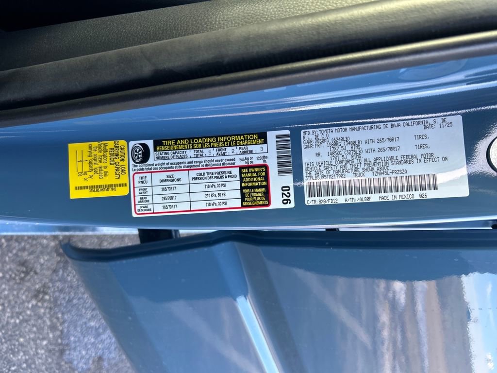 New 2026 Toyota Tacoma TRD Off-Road image 29