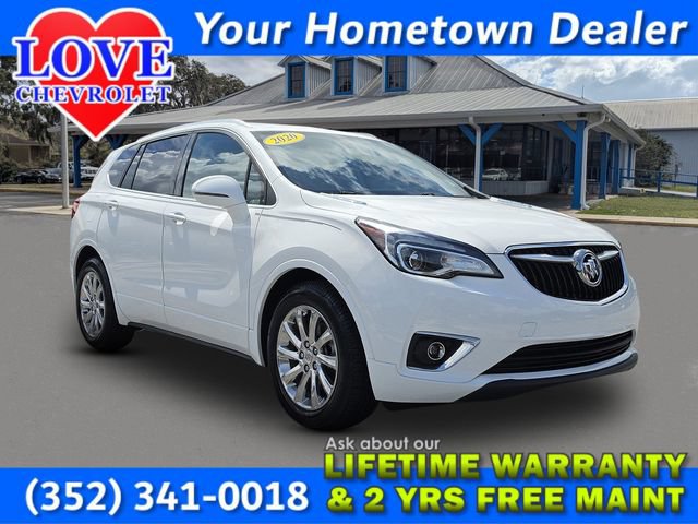 Used 2020 Buick Envision Essence w/ LPO, Active Package FWD image 1