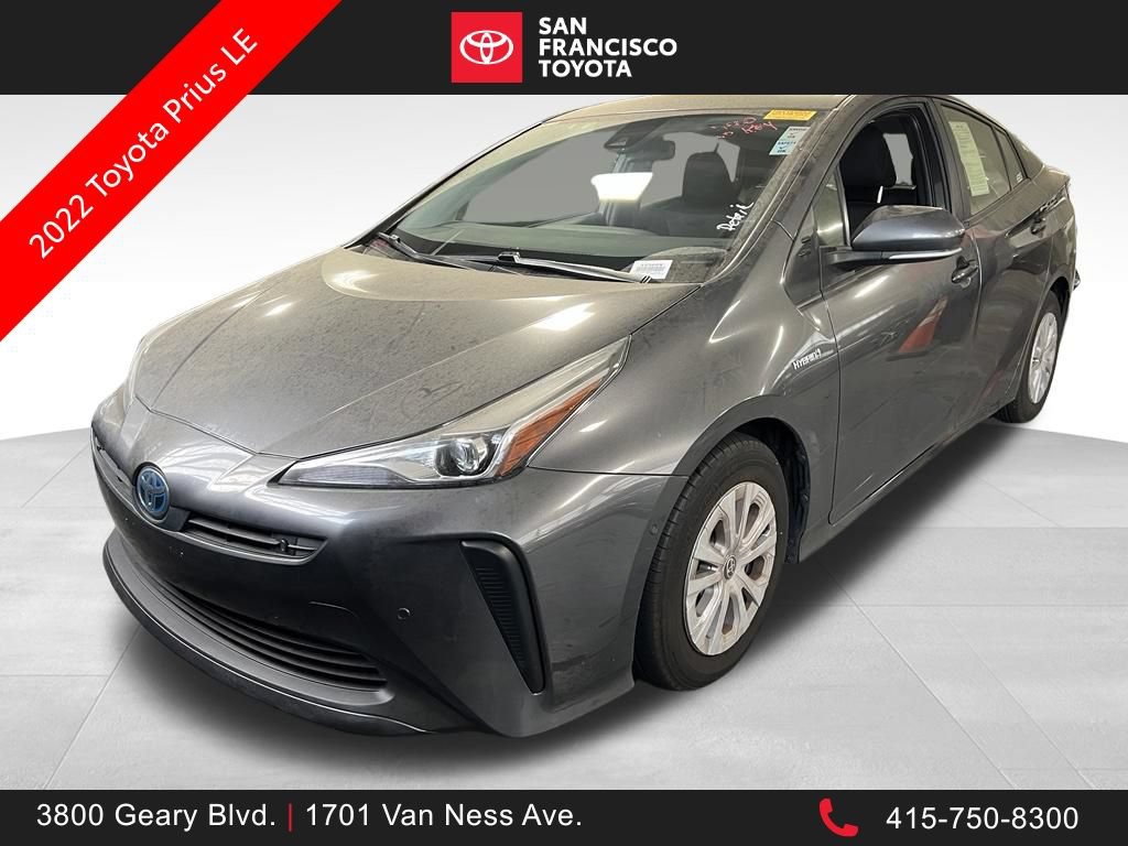 Certified 2022 Toyota Prius LE