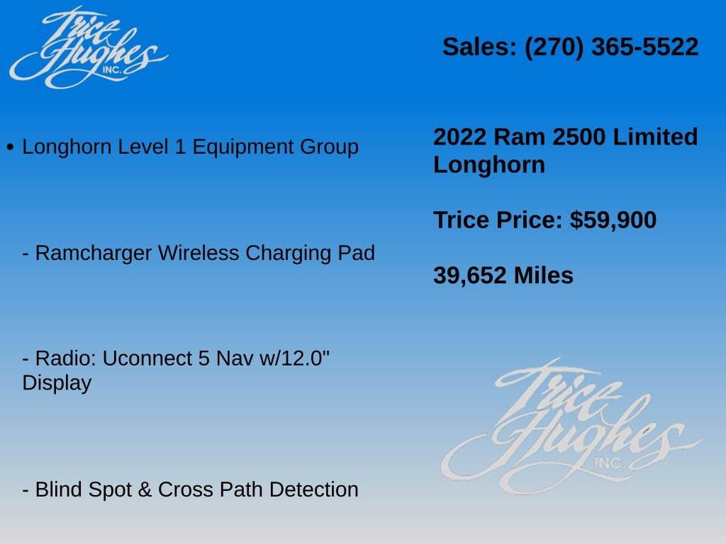 Used 2022 RAM 2500 Limited AWD/4WD image 4