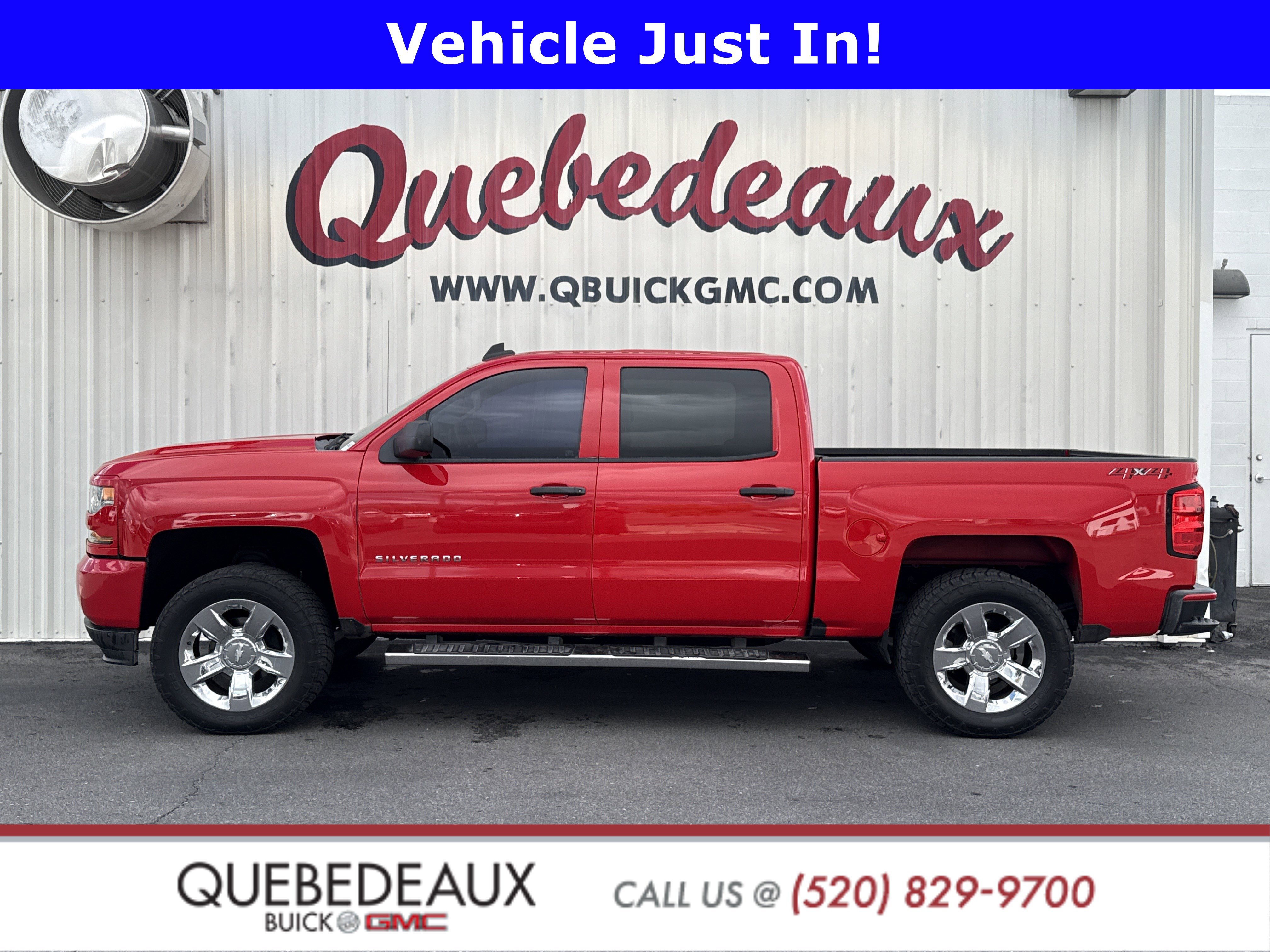 Used 2018 Chevrolet Silverado 1500 Custom w/ Custom Value Package image 1