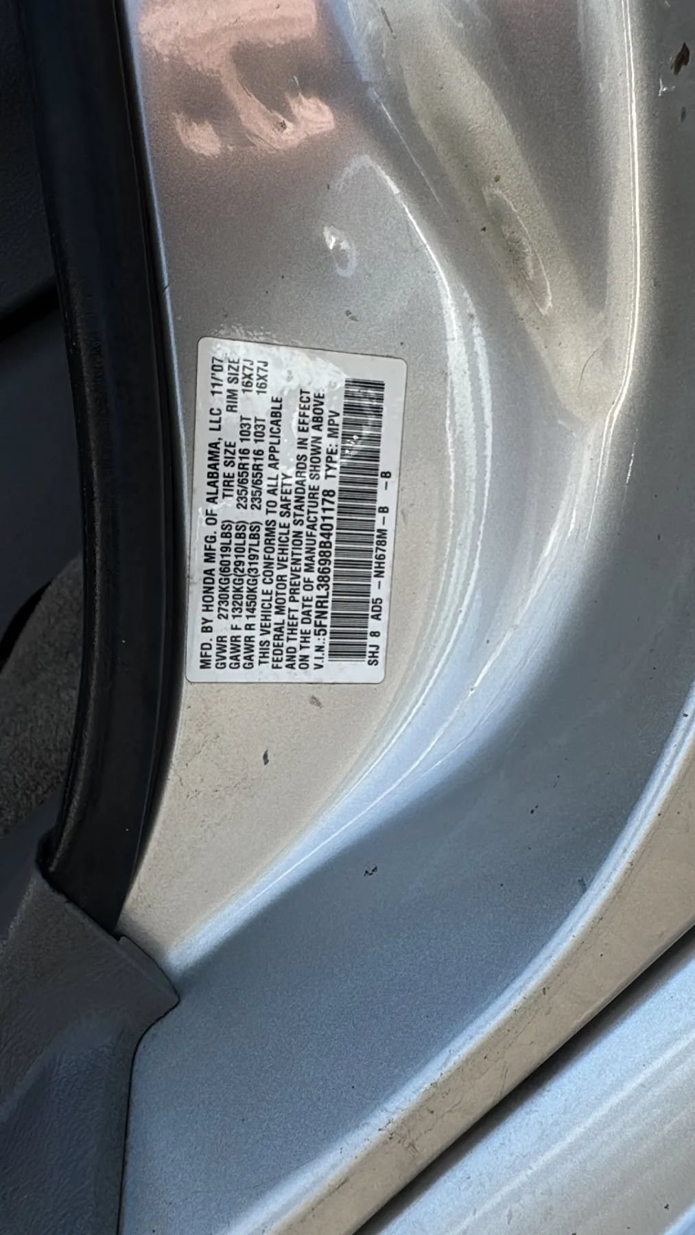 Used 2008 Honda Odyssey EX-L image 31