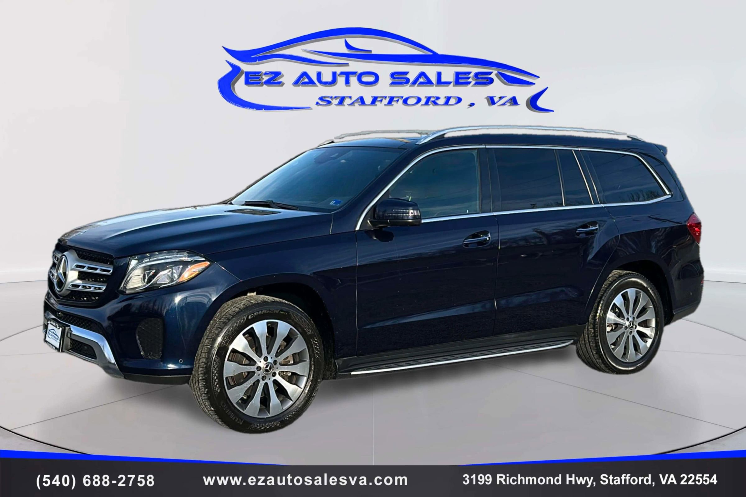 Used 2018 Mercedes-Benz GLS 450 GLS 450 4MATIC Sport Utility 4 w/ Premium Package image 1