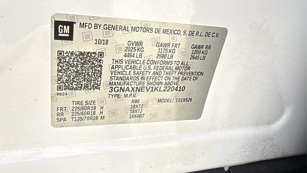 Used 2019 Chevrolet Equinox Premier FWD image 50
