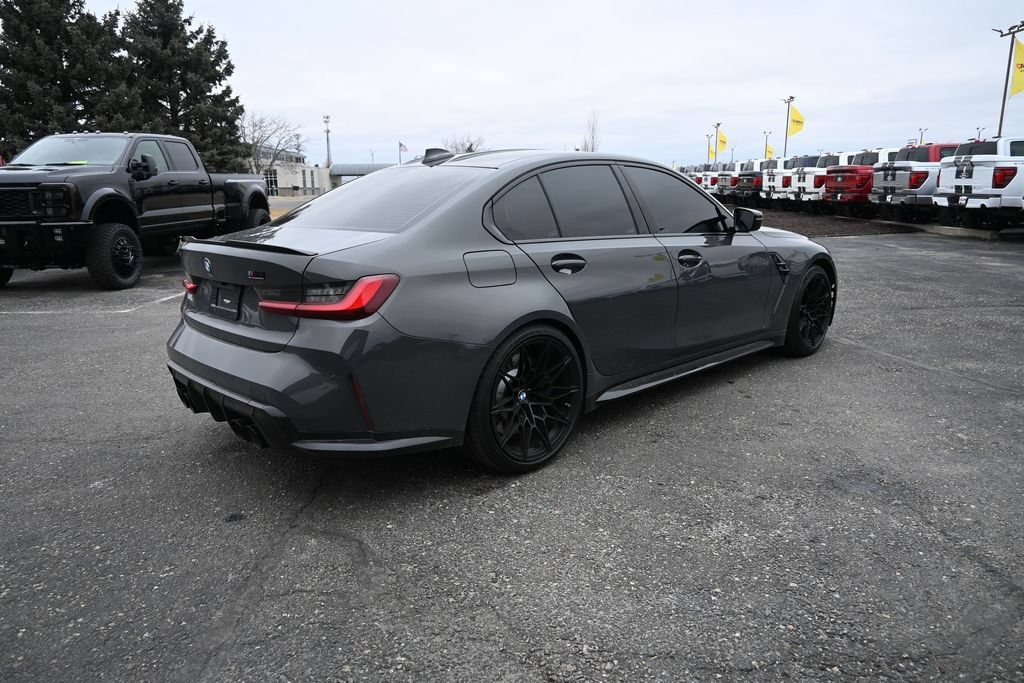 Used 2022 BMW M3 Competition w/ M Carbon Exterior Package AWD/4WD image 9