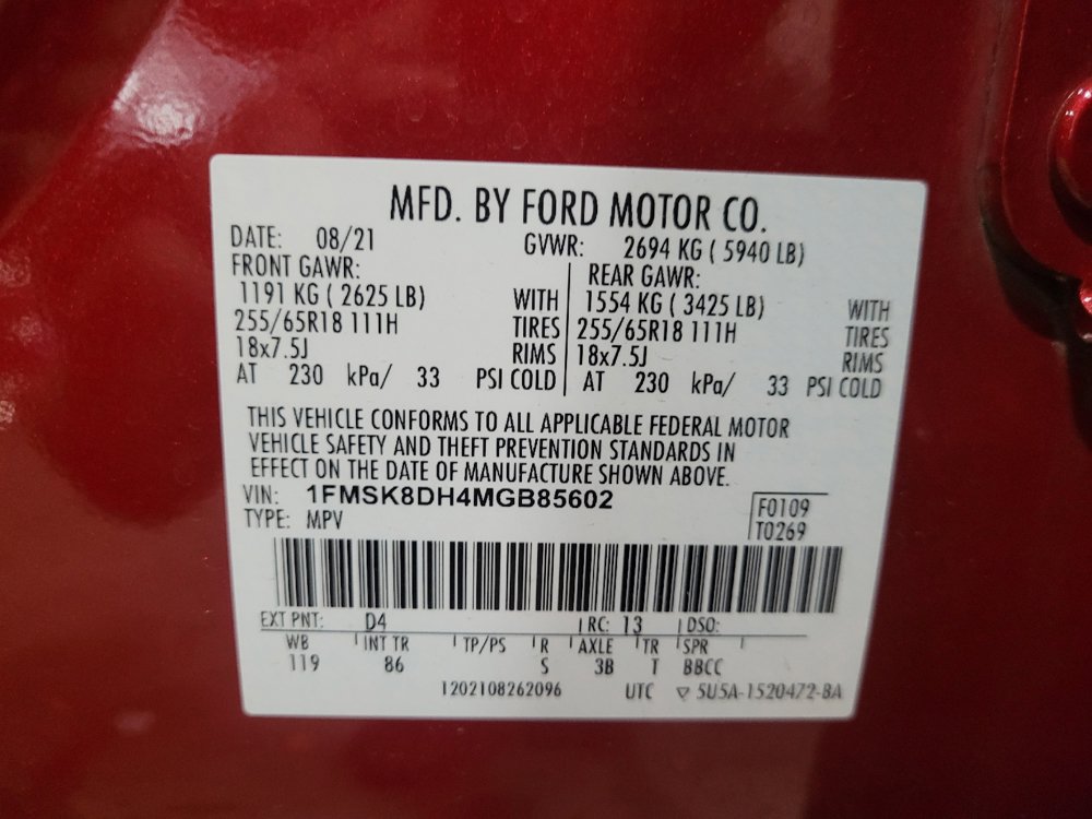 Used 2021 Ford Explorer XLT AWD/4WD image 33