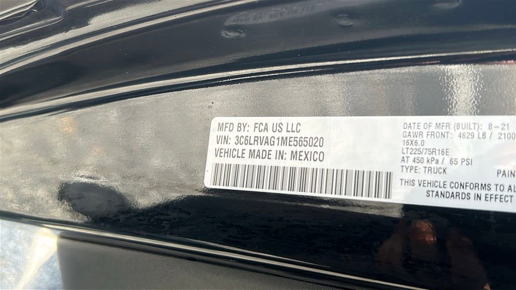 Used 2021 RAM ProMaster 1500 w/ Interior LED Lighting Group FWD image 35