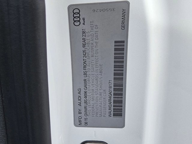 Used 2016 Audi A5 2.0T Premium Plus w/ Technology Package image 17