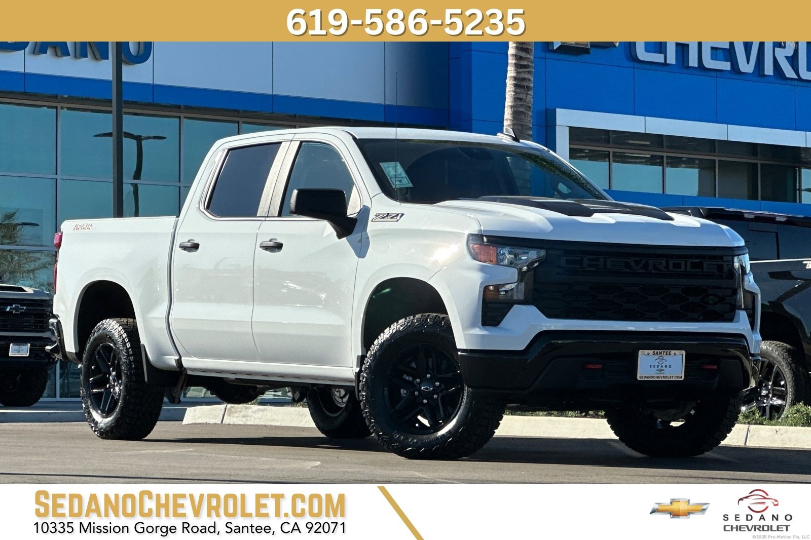 New 2026 Chevrolet Silverado 1500 Custom Trail Boss