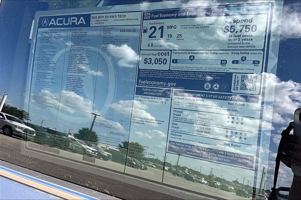 Used 2025 Acura MDX w/ Technology Package image 28