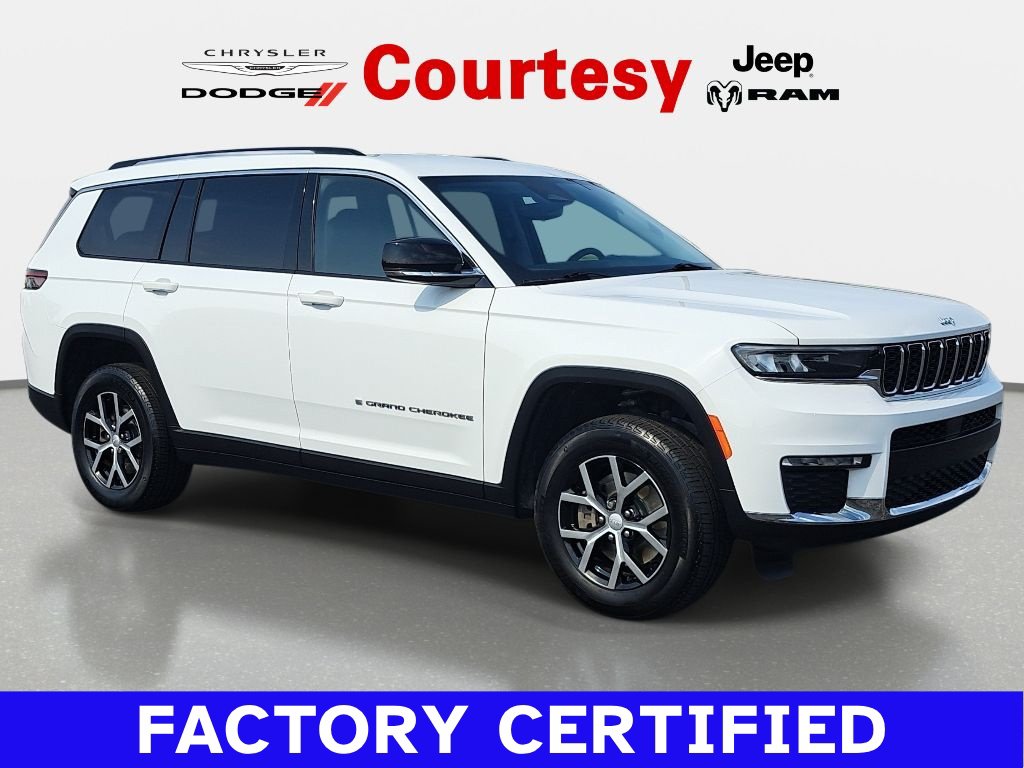Certified 2023 Jeep Grand Cherokee L Limited AWD/4WD image 1