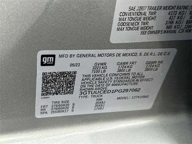 Certified 2023 GMC Sierra 1500 Elevation image 33