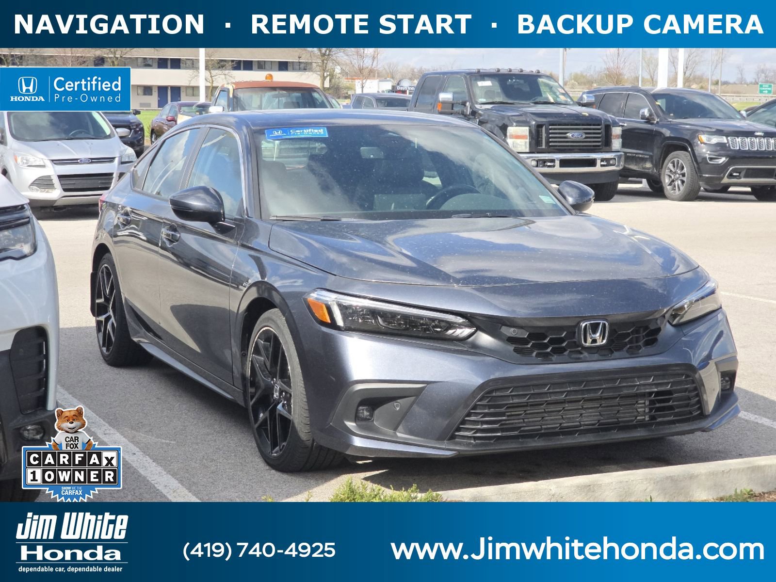 Certified 2023 Honda Civic Sport Touring image 1