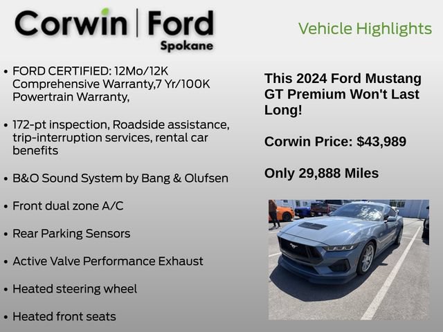 Used 2024 Ford Mustang GT Premium RWD image 6