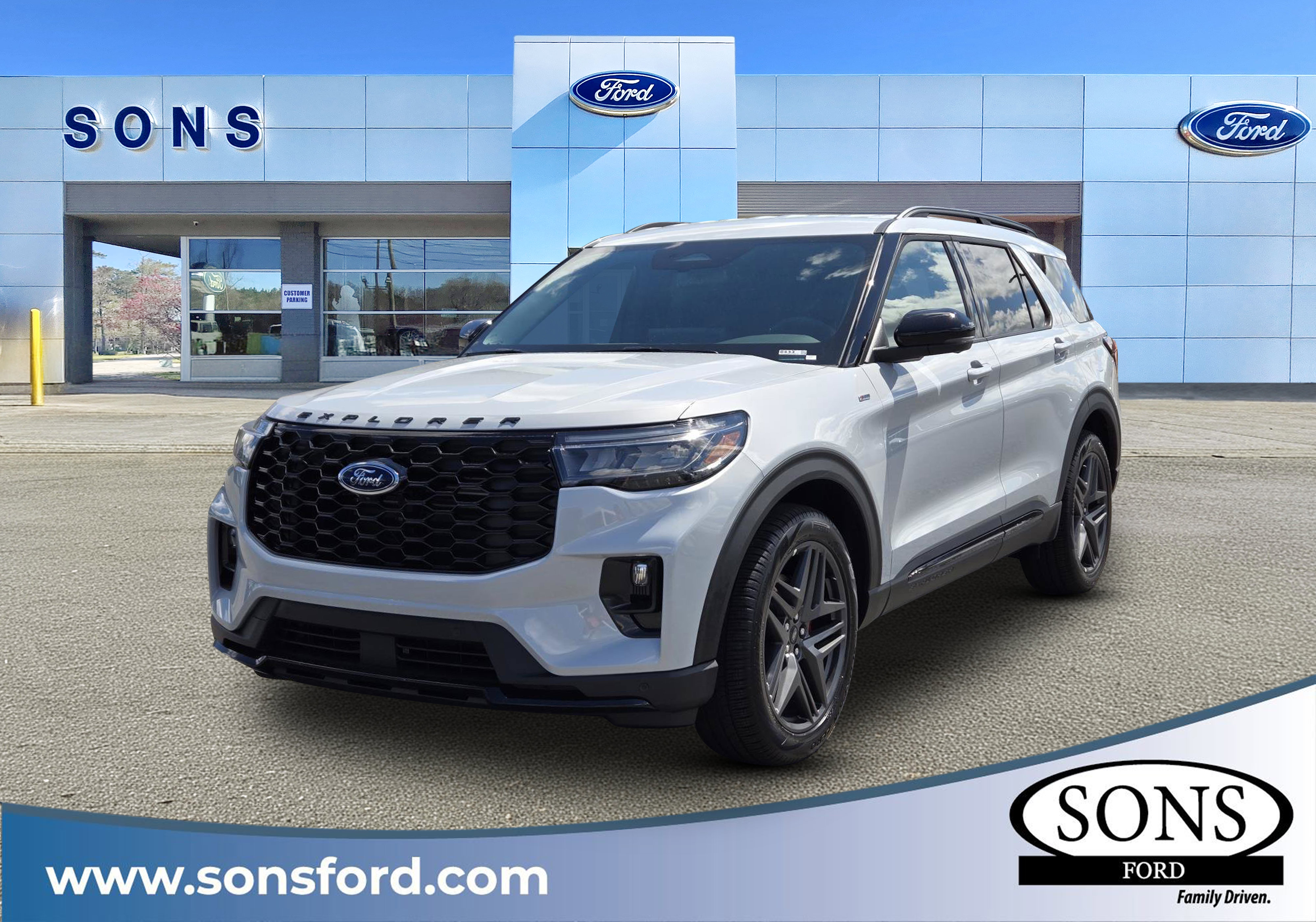 New 2026 Ford Explorer ST-Line w/ ST-Line Street Pack