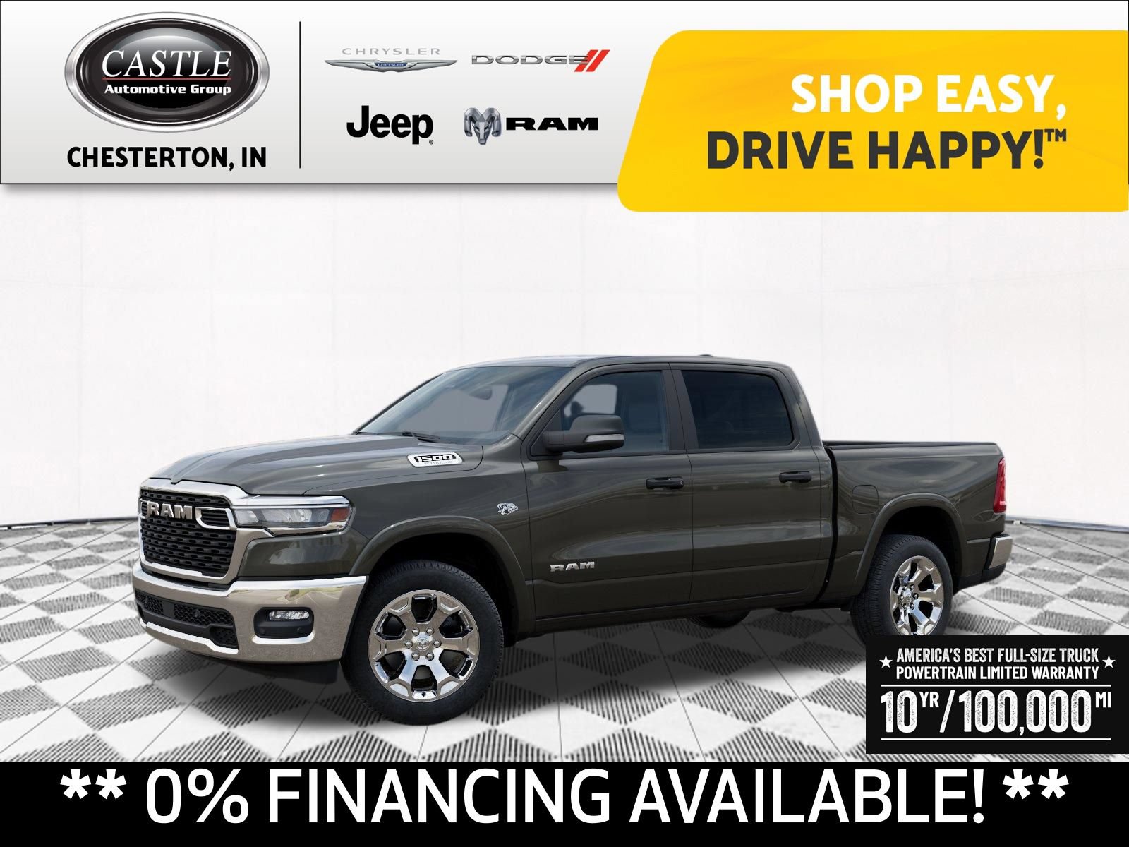 New 2026 RAM 1500 4x4 Crew Cab