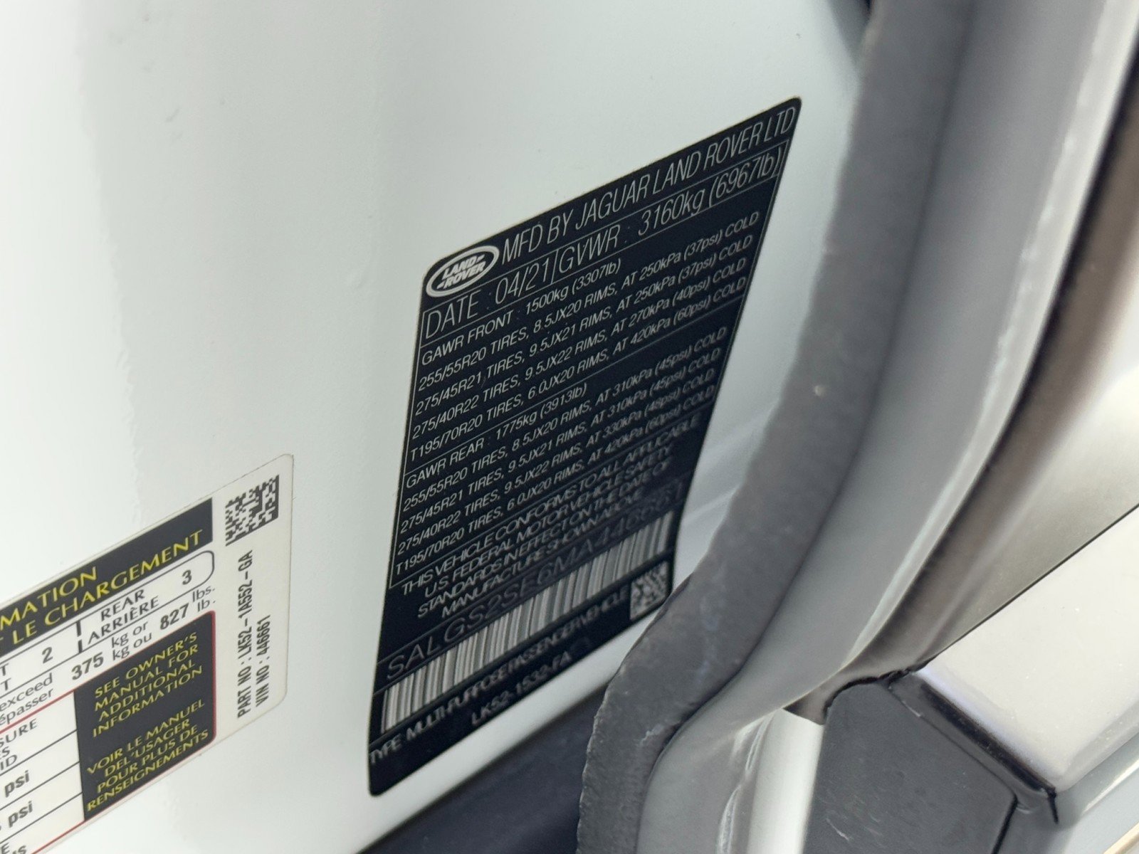 Used 2021 Land Rover Range Rover P525 Westminster Edition image 53