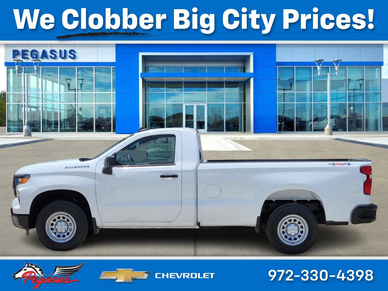 New 2025 Chevrolet Silverado 1500 W/T w/ WT Value Package AWD/4WD image 3