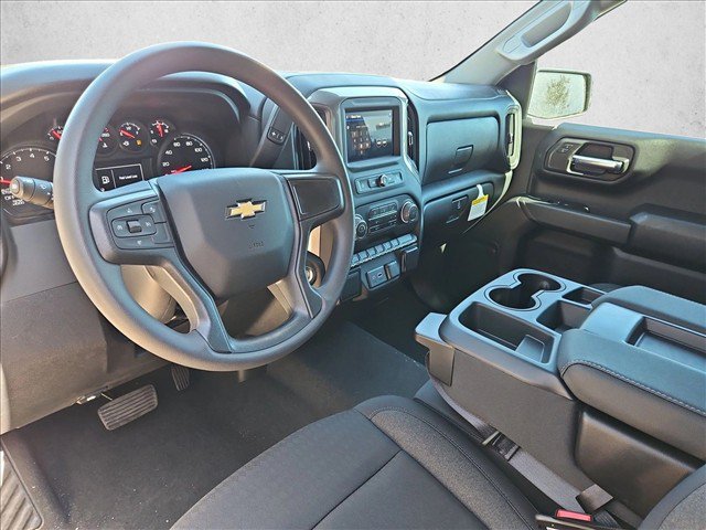 New 2026 Chevrolet Silverado 1500 Custom w/ Turbomax Blackout Package RWD image 3
