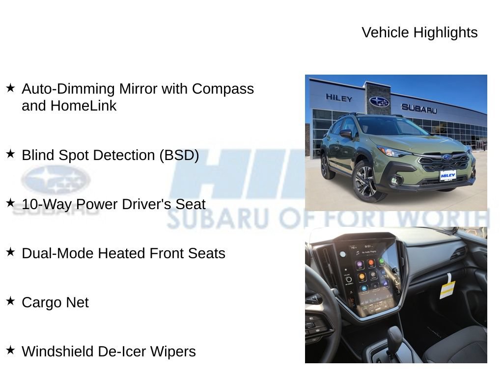 New 2026 Subaru Crosstrek 2.5i Premium AWD/4WD image 10