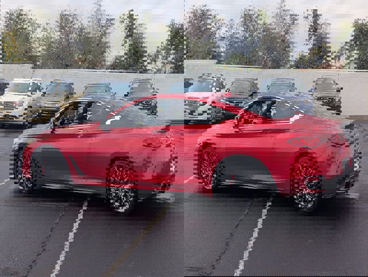 Certified 2022 INFINITI Q60 Red Sport 400 w/ Cargo Package image 4