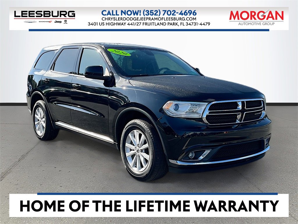 Certified 2020 Dodge Durango SXT w/ 3rd Row Seating Group
