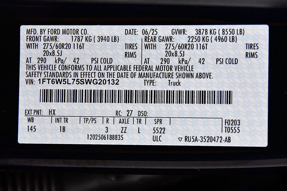 Used 2025 Ford F150 Lightning Lariat AWD/4WD image 16