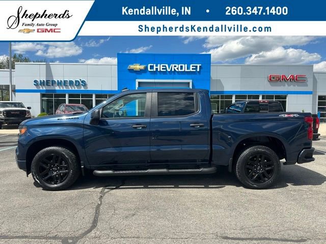 Used 2023 Chevrolet Silverado 1500 Custom w/ LPO, Dark Essentials Package AWD/4WD image 1