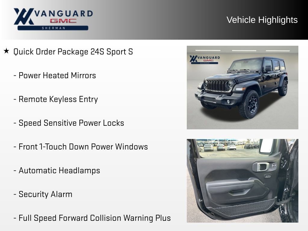 Used 2024 Jeep Wrangler Sport S image 11
