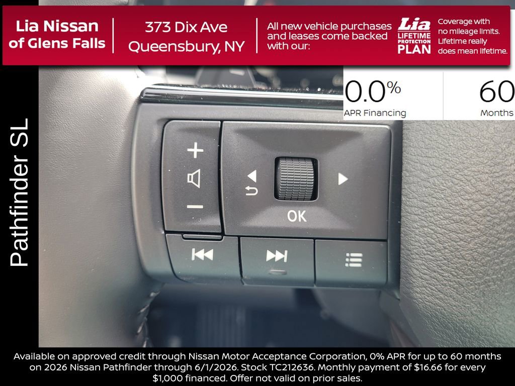 New 2026 Nissan Pathfinder SL w/ SL Premium Package AWD/4WD image 19